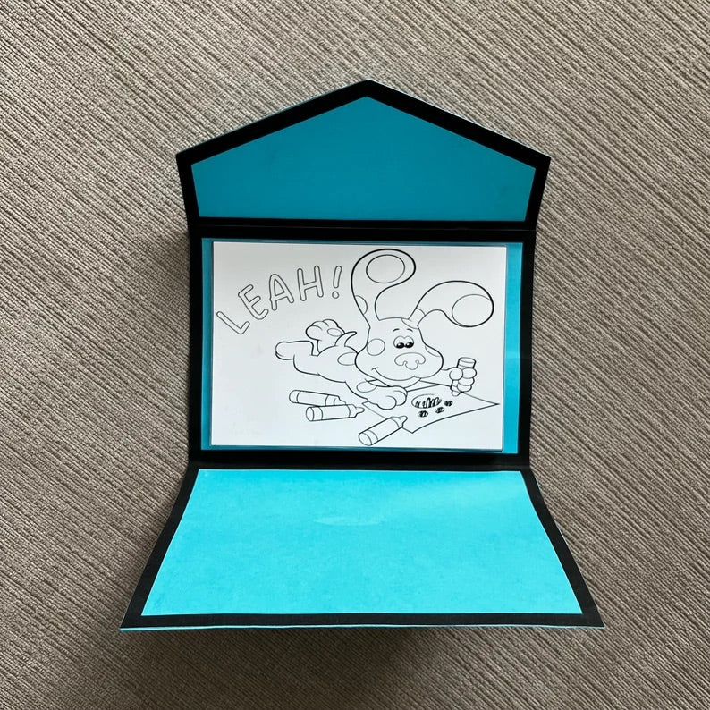 Clues Steve Mail Time Envelope with Coloring Book